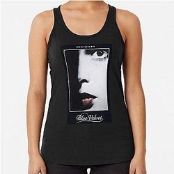 Blue Velvet Racerback Tank Top