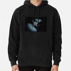 Blue Velvet Hoodie Pullover
