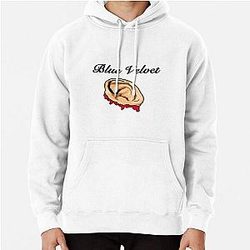 Blue Velvet Pullover Hoodie