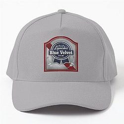 The Inspired Blue Velvet Rossellini Lynch Pabst Baseball Cap