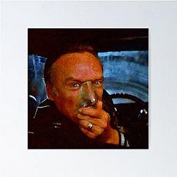 Frank Blue Velvet Poster