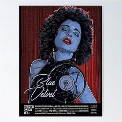 Blue Velvet by David Lynch Movie Poster