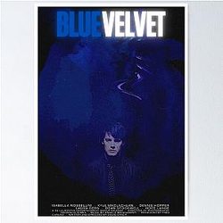 Blue Velvet (1986) Movie poster design