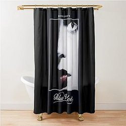 Blue Velvet Shower Curtain