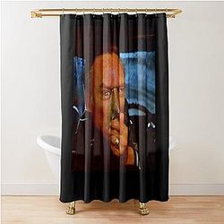 Blue Velvet Rossellini Lynch The Inspired Vintage Frank Floral Shower Curtain