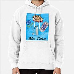 Blue Velvet Movie Art Pullover Hoodie