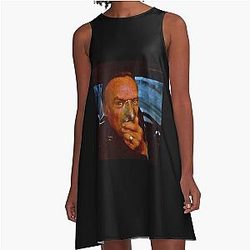 Blue Velvet Rossellini Lynch Inspired Vintage Frank Floral A-Line Dress