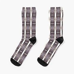 Blue velvet socks
