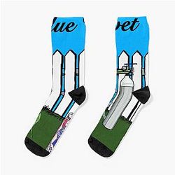 Blue Velvet Movie Art Socks