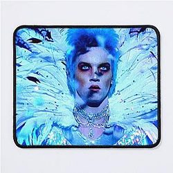 Blue Velvet Rock Pad