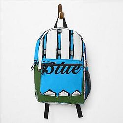 Blue Velvet Backpack