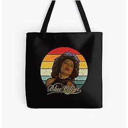 Blue Velvet Tote Bag