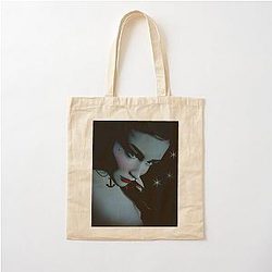 Blue Velvet Cotton Tote Bag