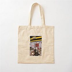 Blue velvet in dreams Cotton tote bag