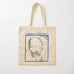 AK Blue Velvet Movie Cotton Tote Bag