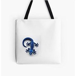 Blue Velvet All Over Print Tote Bag