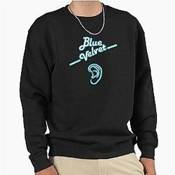 Blue Velvet Ear Pullover Sweat Shirt