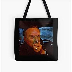 Blue Velvet Rossellini Lynch Inspired Vintage Frank Floral Print Tote Bag