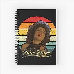 Blue Velvet Notebook