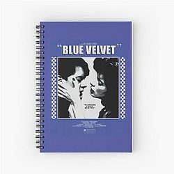 Blue Velvet Notebook