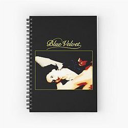 David Lynch Blue Velvet Vintage Movie Spiral Notebook