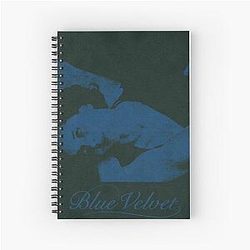 Blue Velvet artwork Spiral Notebook