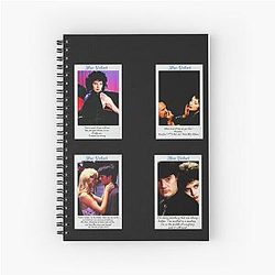Blue Velvet HD Sticker T Shirt Spiral Notebook