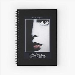 Blue Velvet Notebook