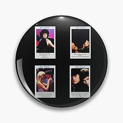 Blue Velvet Sticker Set T Shirt Pin