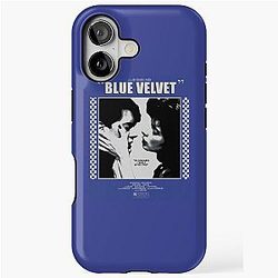 Blue Velvet Movie Poster iPhone Case