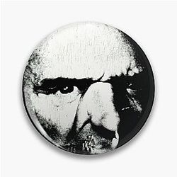 AK Blue Movie Villain Dennis Hopper Pin