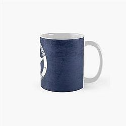 U.S. Marshals Service USMS Badge over Blue Velvet Mug