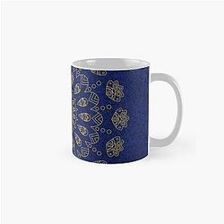 Blue Velvet Gold Classic Mug