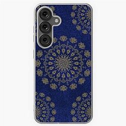 Blue Velvet Gold Samsung Galaxy Soft Case