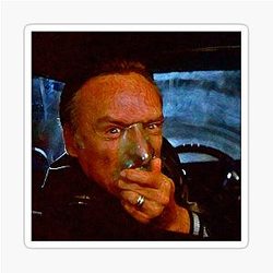 Frank Blue Velvet Sticker
