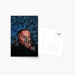 Frank Booth - Blue Velvet Oil Painting Postcard