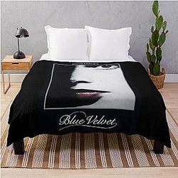 Blue Velvet Throw Blanket