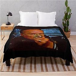 Blue Velvet Rossellini Lynch The Inspired Vintage Frank Floral Throw Blanket