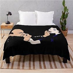 Blue Velvet Throw Blanket