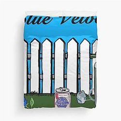 Blue Velvet movie art Duvet Cover