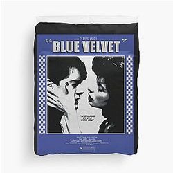 Blue Velvet Duvet Cover