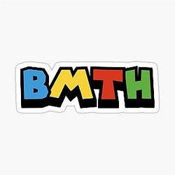 Bring Me The Horizon - Band Sticker Super Mario Sticker