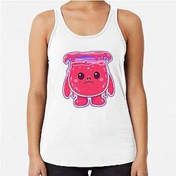 Neon Kool Aid BMTH Sticker Racerback Tank Top