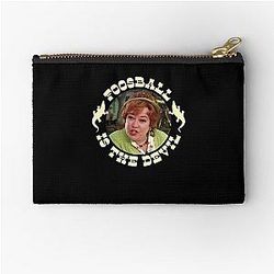 Foosball is the Devil - Waterboy Bobby Boucher Zipper Pouch