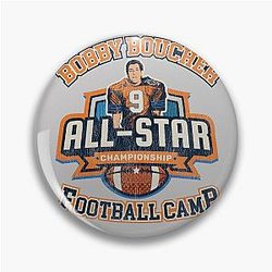 Bobby Boucher All-Star Football Camp Worn Pin