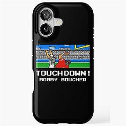 Tecmo Bobby Boucher Touchdown iPhone Tough Case