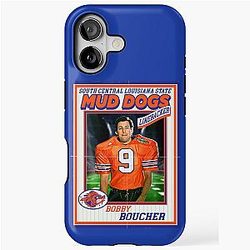 Bobby Boucher Football Trading Card iPhone Case