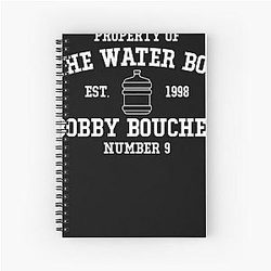 The Water Boy Bobby Boucher Spiral Notebook