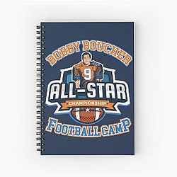 Bobby Boucher All-Star Football Camp Spiral Notebook