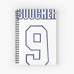 Water Boys Bobby Boucher Jersey Notebook